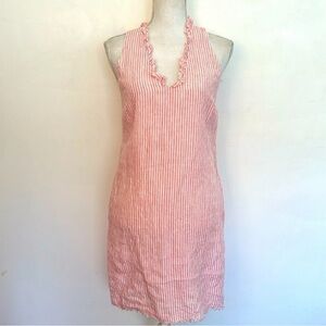 Tommy Bahama Mini Cabana Stripe Shift dress - Large - Pink stripe